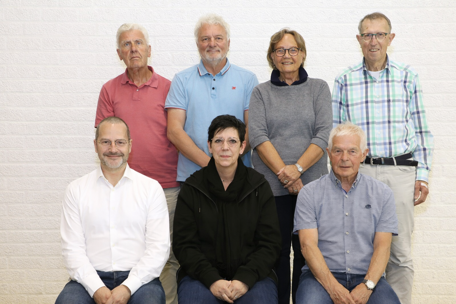 Aangepaste groepsfoto zonder Hennie