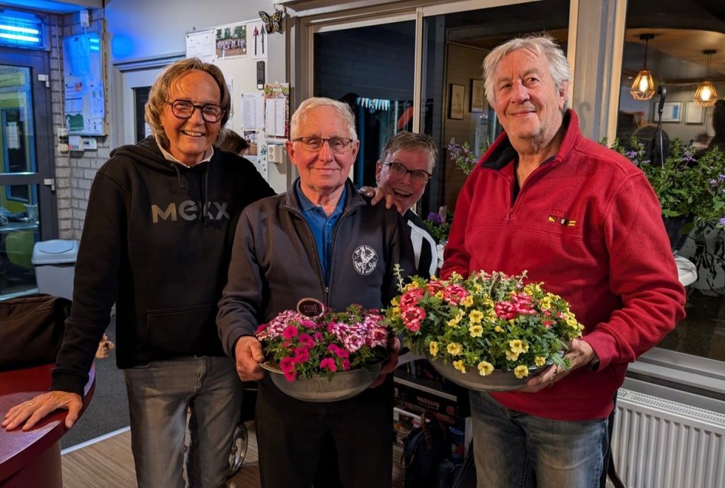 Foto winnaars uitwisseling Frenk en Martien